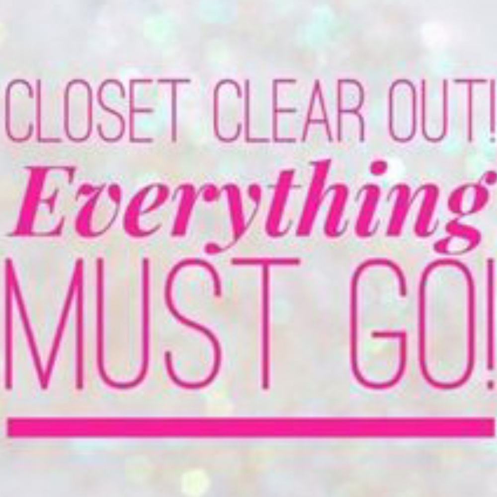 Everything must go, make offers!